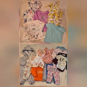 Bundle Clothing Lot Girls Size 6-9 Months